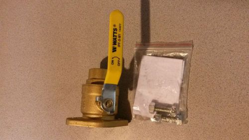 Watts 1 1/2&#034; Brass Isolation Pump Flange, Valve, Sweat IPF-S-M1, NEW!!!