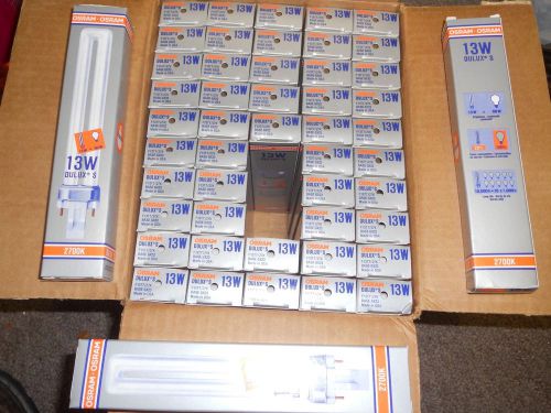 50x  Osram Dulux S , F13TT / 27K ,13W , 2700 K