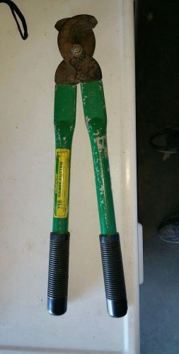 GREENLEE TOOLS 718 CABLE CUTTER 18&#034; HEAVY DUTY