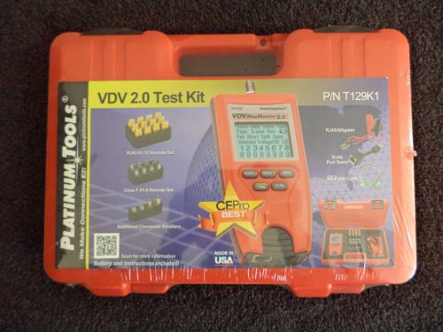 Platinum Tools T129K1 VDV MapMaster 2.0 Test Kit NEW