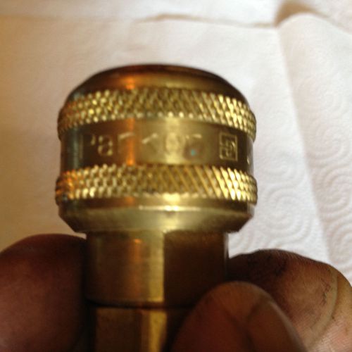 Parker b30-5bp coupler body, brass, push on, 25 cfm for sale