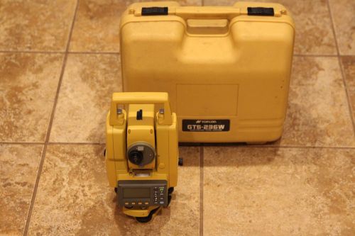 Topcon GTS-236W 6&#034; Wireless Survey Total Station As-Is