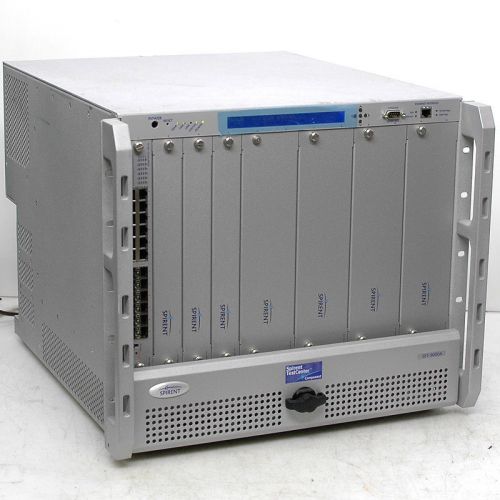 Spirent TestCenter CHS-9000A with EDM-2003B 12port 1G Dual Media Ethernet Card