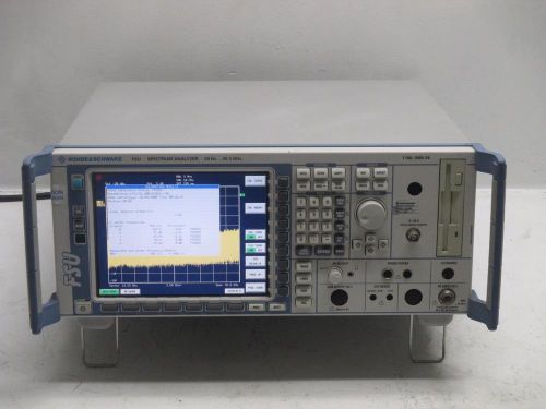 Rohde &amp; Schwarz FSU26 20Hz - 26.5GHz Frequency Spectrum Analyzer 1166.1660.26