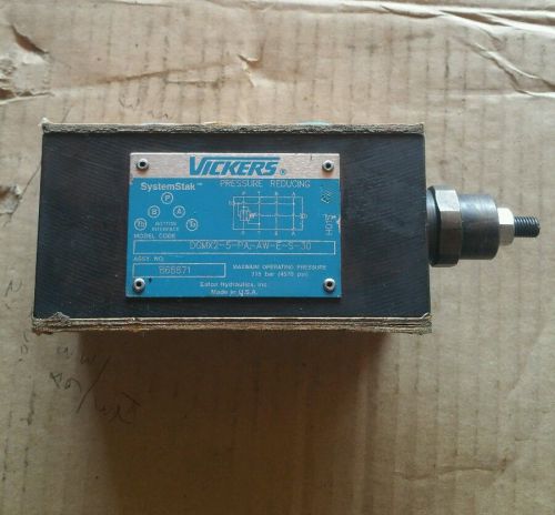 Vickers DGMX2-5-PA-AW-E-S-30 SystemStak Pressure Reducing Hydraulic Valve-NOS