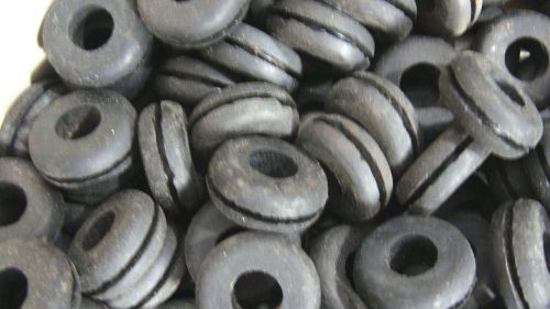 LOT 100 PCS 3/8” RUBBER GROMMETS FIREWALL RINGS FEET MOUNTS INSULATORS ISOLATORS