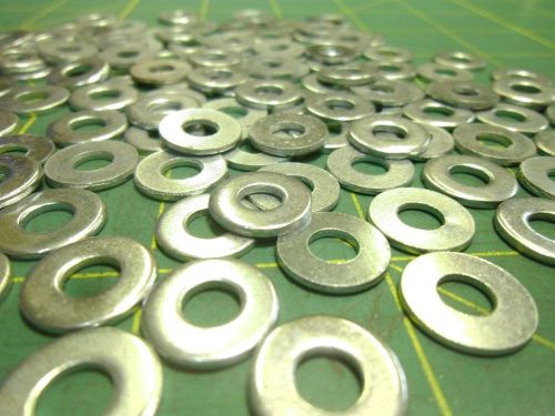 Flat Washers Zinc .047 thick .219 ID .500 OD (Qty 410) #60417