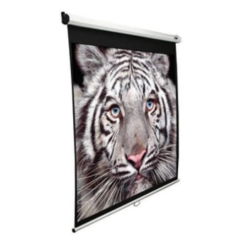 Elite screens m84nwv-srm manual projection screen for sale