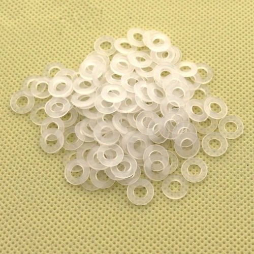 Qty - 100PCS - M3-M20 Nylon Washer Plastic Washer Nylon Insulation Soft Gasket