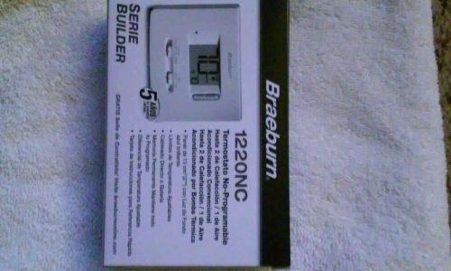 Braeburn 1220 nc white non programmable thermostat. nip. mint condition. for sale