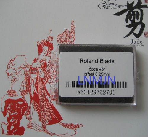5pcs 45° roland blade cutting plotter vinyl cutter needle pin knife tool tip bit for sale