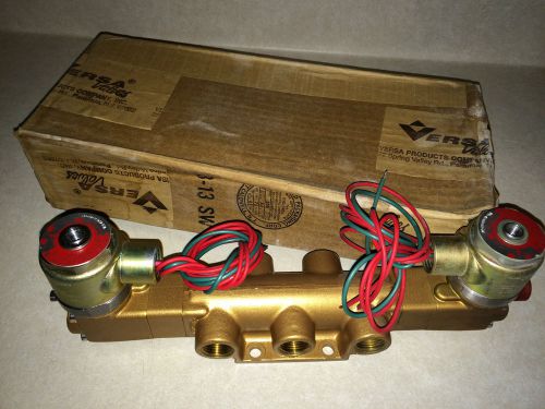 2 NEW Versa Valve Model # VXX-4524-M5R-XX-24VD  4 WAY VALVE 24VOLTS DC BOXED