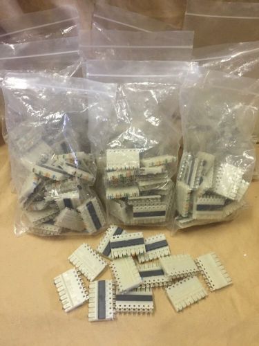 HUGE Lot Of 192 Ortronics 110C4 Connectors