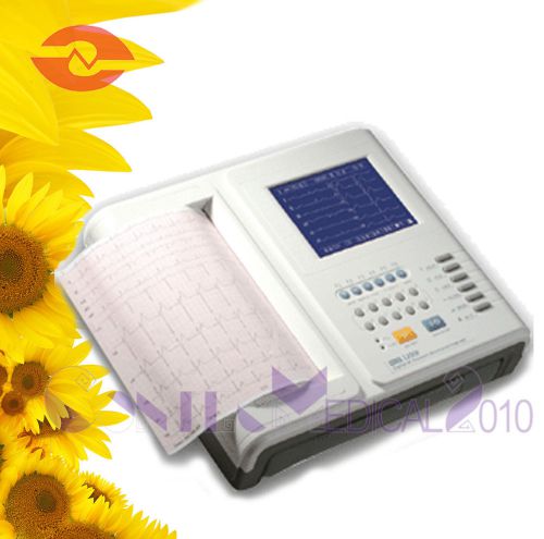 Contec ce 12 channel digital  ecg ekg machine electrocardiograph ecg1201 for sale