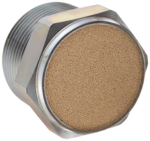 Parker 047200020 sintered bronze breather vent, 1-1/4 &#034; npt male, 1.41&#034; length, for sale