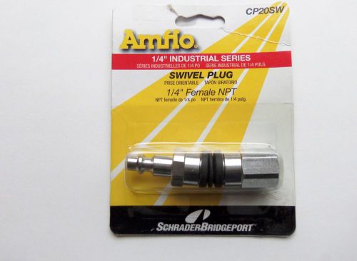 AMFLO 1/4&#034; Swivel Plug Female CP20SW