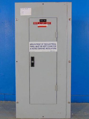 225a prl1 panelboard full of breakers 5ea/30a/3pole 2ea 20a/2pole 21ea/20a/1pole for sale