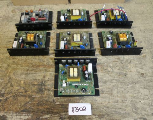 LOT OF 7 MINARIK MM21001A SPEED CONTROLS (8302)