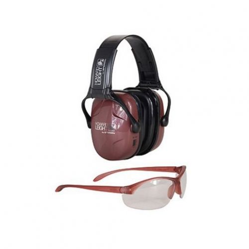 Howard Leight R-01727 Woman&#039;s Shooting Muff &amp; Glasses Combo Kit