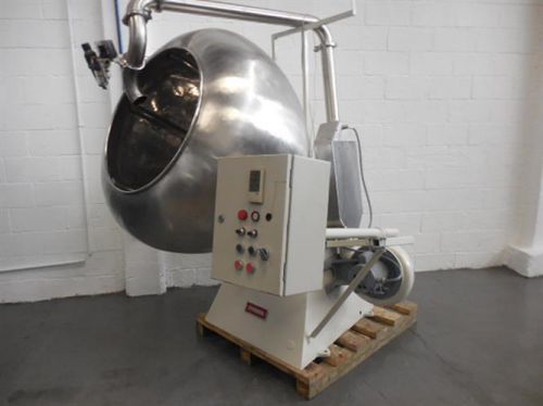 Stokes stainless steel coating &amp; revolving pan. - m10726 for sale