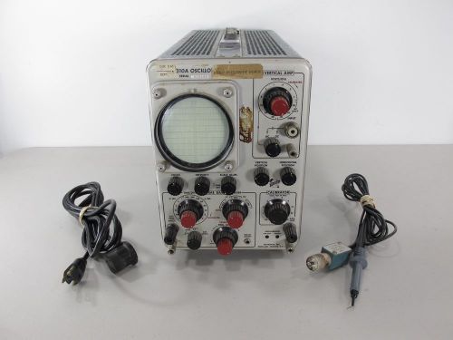 Tektronix type 310a compact vacuum tube oscilloscope  for sale