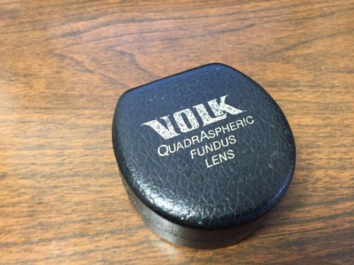 Volk QuadrAspheric Fundus Lens in a box. NO RESERVE.