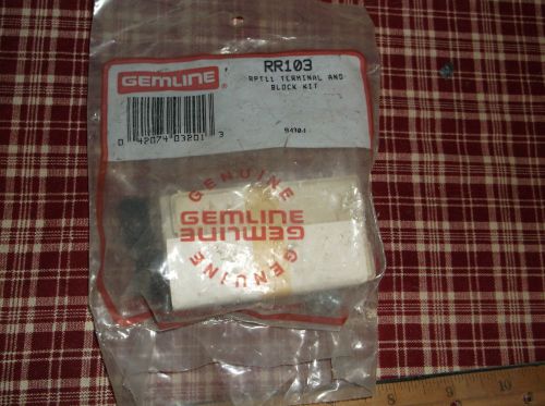 NEW FACTORY SEALED GEMLINE RR103 RPT11 TERMINAL &amp; BLOCK KIT