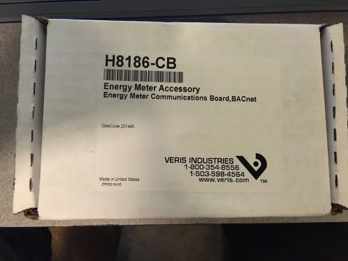 Veris Industries H8163-CB Energy Meter Communications Board, Modbus 