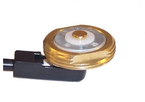 PCTEL Maxrad - 3/4&#034; Permanent Hole Brass Mount Antenna with Mini-UHF Connector