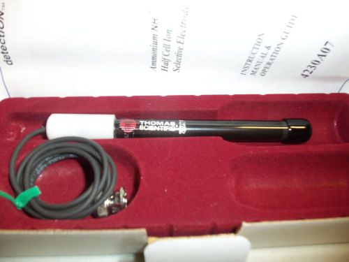 Thomas Potassium Combination Ion Electrode, 39000 to 0.4ppm Measurement Range