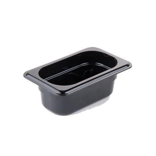 Cambro 92HP110 H-Pan, Plastic Hi-Temp, 1/9 Size, 2-1/2&#034; Deep, Polysulfone