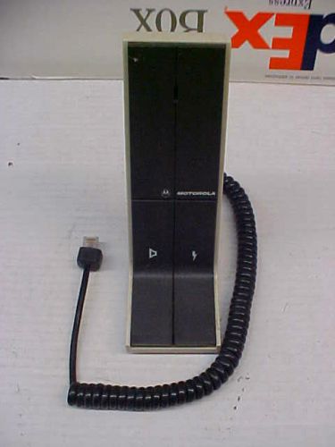 motorola maxtrac radius mobile radio desktop mic base/repeater hmn1038d loc#a349