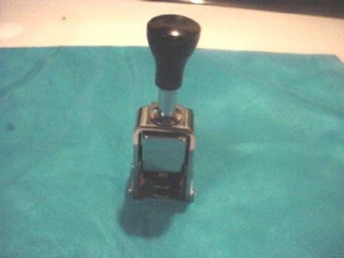 VINTAGE ROBERTS NUMBERING MACHINE HAND STAMP #68