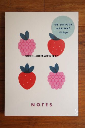 Kikki K EFY CUTE 2015/2016 printed notepad notepaper stationery NEW