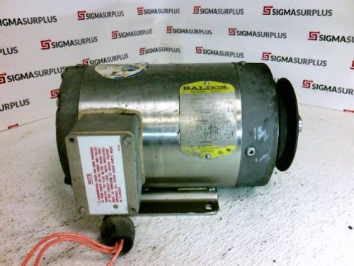 Baldor motor cswdm3546t 1 hp 3ph 208-230/460v 1725rpm 60hz 3.5-3.2/1.6a 143tc fr for sale