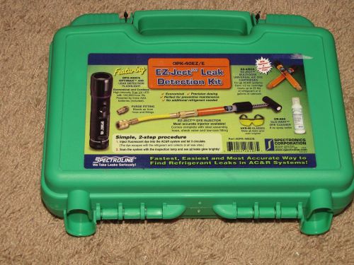 New *spectroline* ez-ject leak detection kit opk-40ez/e for sale