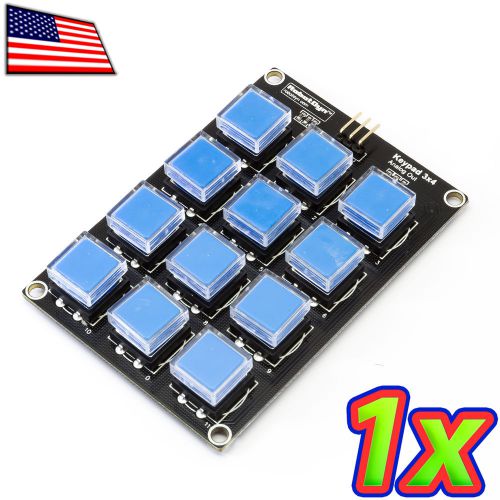 3 x 4 Button Keypad Panel Sensor Module for Arduino 12 Button