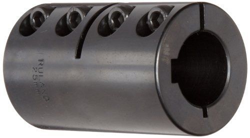 Ruland mclc-20-20-f one-piece clamping rigid coupling with keyway, black oxide for sale