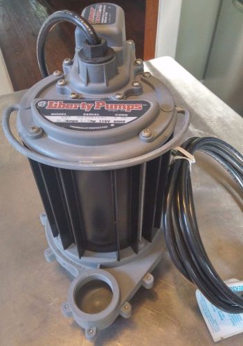 NEW Liberty Pumps 237 - 1/3 HP, 1/4&#034; Discharge, Aluminum Submersible Sump Pump