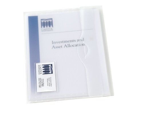 Avery Document Wallet, Letter, Poly, Clear, 12 Pack (72278)