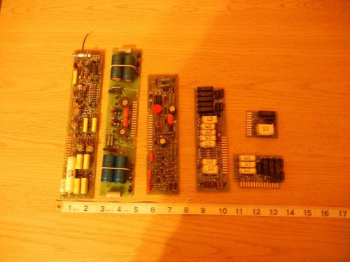 6 Vintage Darcy Circuit Board National Counter Nixie Tube circuit boards scrap