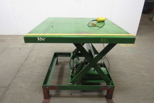 AIR TECH SLI 24848M Lift Table 48&#034;x48&#034; 460V 2000Lb. 16&#034;-42&#034; Ht. Range