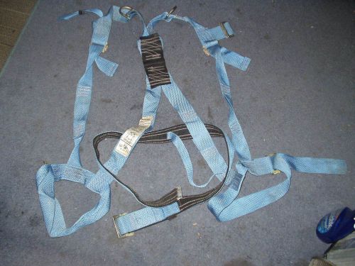 Rose Mfg Co Full Body Safety Harness Construction Heavy Duty w Metal