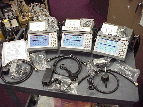 Anritsu s331l sitemaster test set 2mhz-4ghz freq range- 3 units lot sale for sale