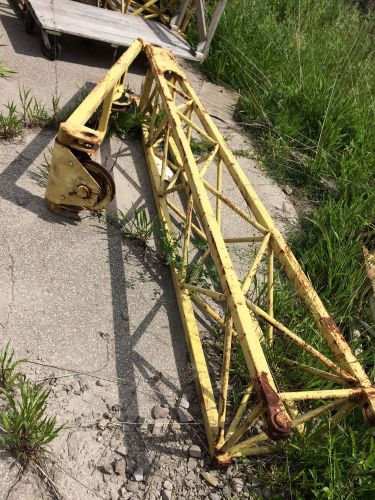 Architectural Salvage 1940&#039;s Cuyahoga River Shipyard Osgood Crane Boom Piece