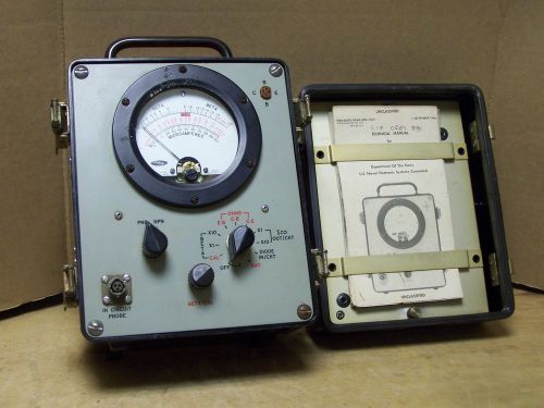 Military AN/USM-206 Transistor Checker Analyzer