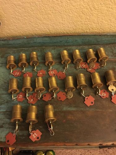Yale mortise ic core lock cylinders 1 3/4&#034; in lenght (lot 20) for sale