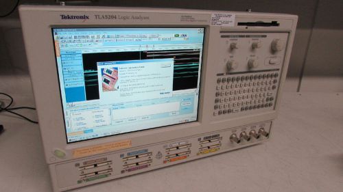 Tektronix TLA5204 Logic Analyzer, 136 Channel 235 MHz State, Opt 8s