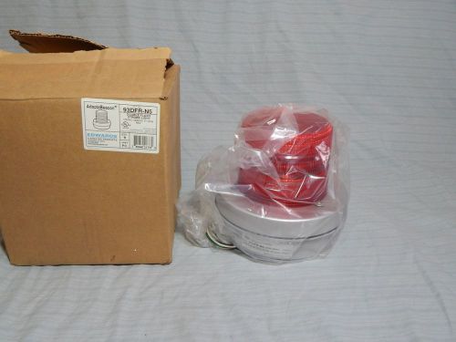 NOS Edwards AdaptaBeacon Double Flash Strobe Light Red 93DFR-N5