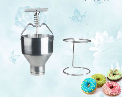 New manual donut maker,pastry donut filler machine stainless steel,free shipping for sale